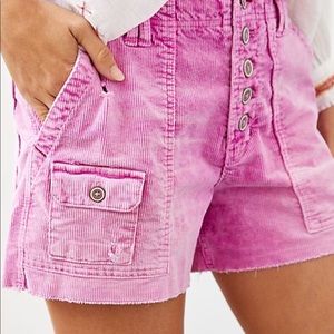 Pilcro brand high waisted corduroy shorts bought from anthropology.